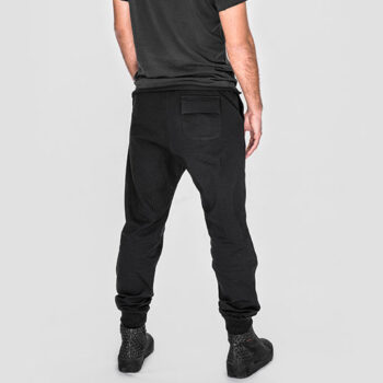 Spodnie dresowe bawełniane FIT czarne