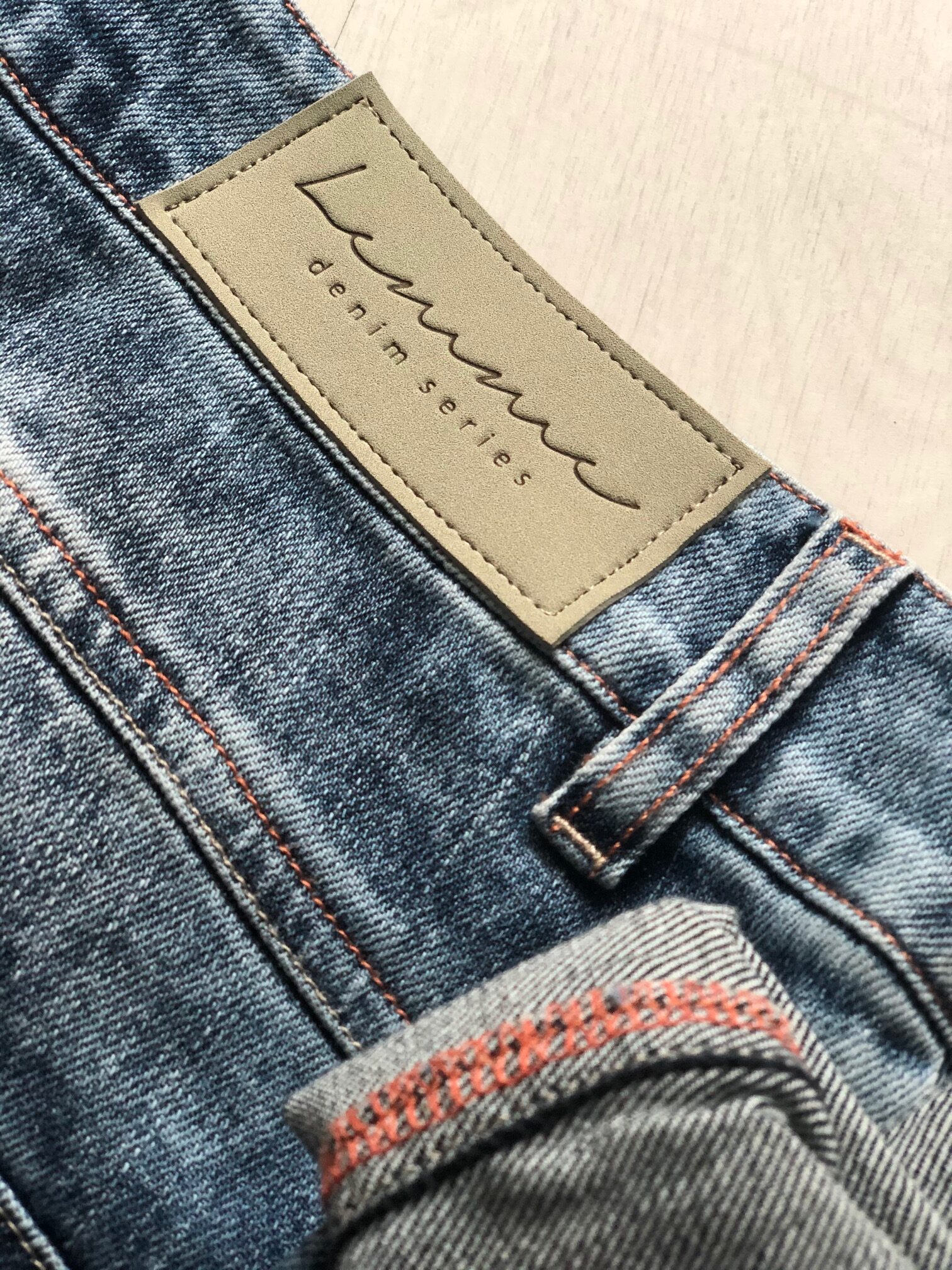 Spodnie jeansowe przecierane New BLUE JEANS - obrazek 7