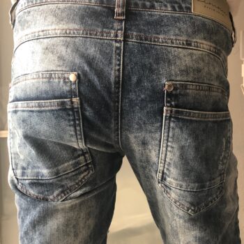 Spodnie jeansowe przecierane New BLUE JEANS